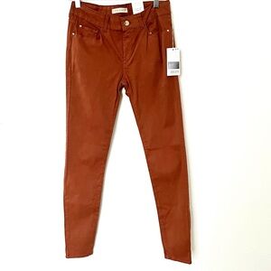 NWT Mango Rust Skinny Pants Size: 6